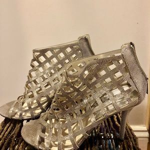 Michael Kors Evening Sandal zipper heel